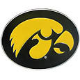 Iowa Hawkeyes Logo Belt Buckle
